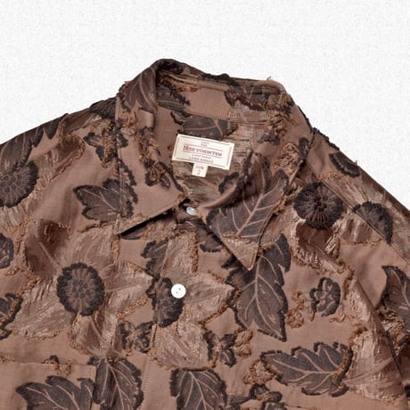 [NEZU YOHINTEN] MIDDLE AGE SHIRTS - BROWN