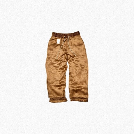 [FACCIES] CRASH VELOUR PANTS - GOLD