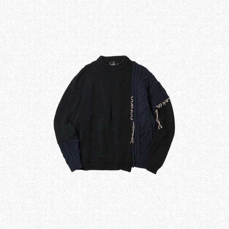 ROTOL] FRANKEN CN KNIT - NAVY | VALORE online ...