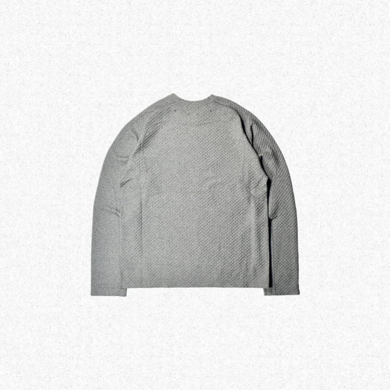 JIAN YE] CIRCLE LON-T - JACQUARD GRAY | VALORE