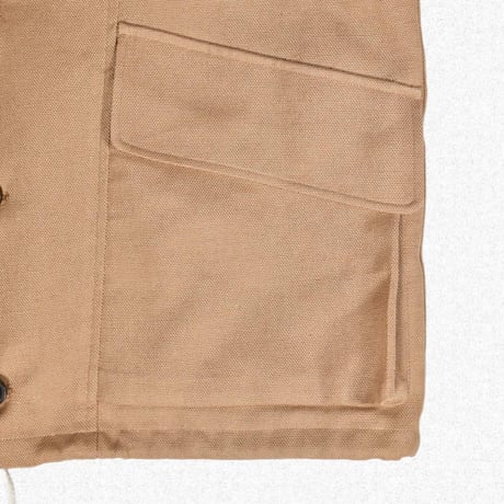 [NEZU YOHINTEN] CHORE VEST - BEIGE