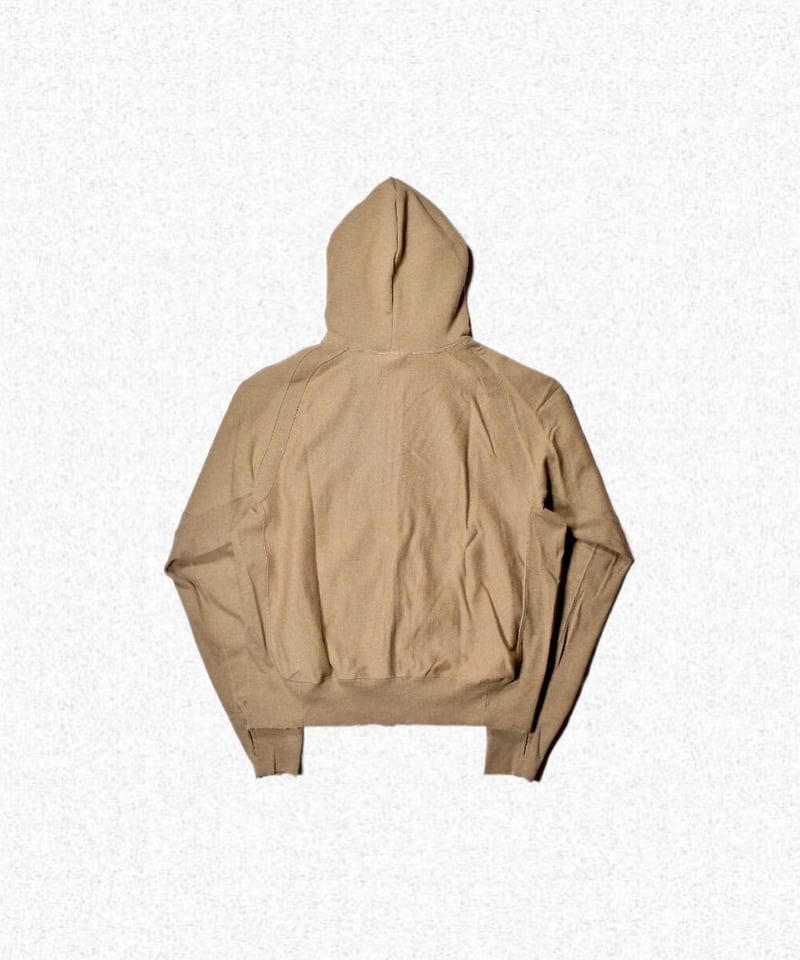 jianyejianye 23AW DAMAGE SOLID HOODIE - パーカー