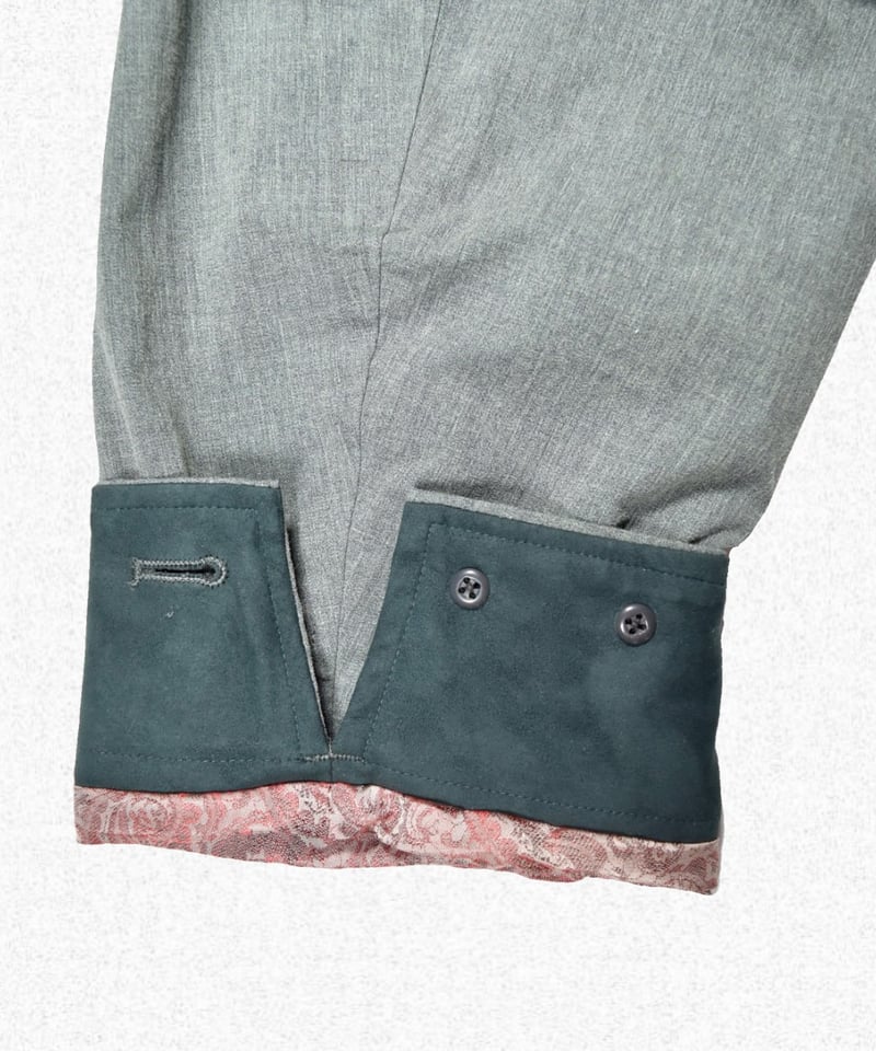 ジャケット・アウター nezu yohinten NEEDLE PUNCH WRAPPED COAT nezu yohinten NEEDLE PUNCH WRAPPED COAT