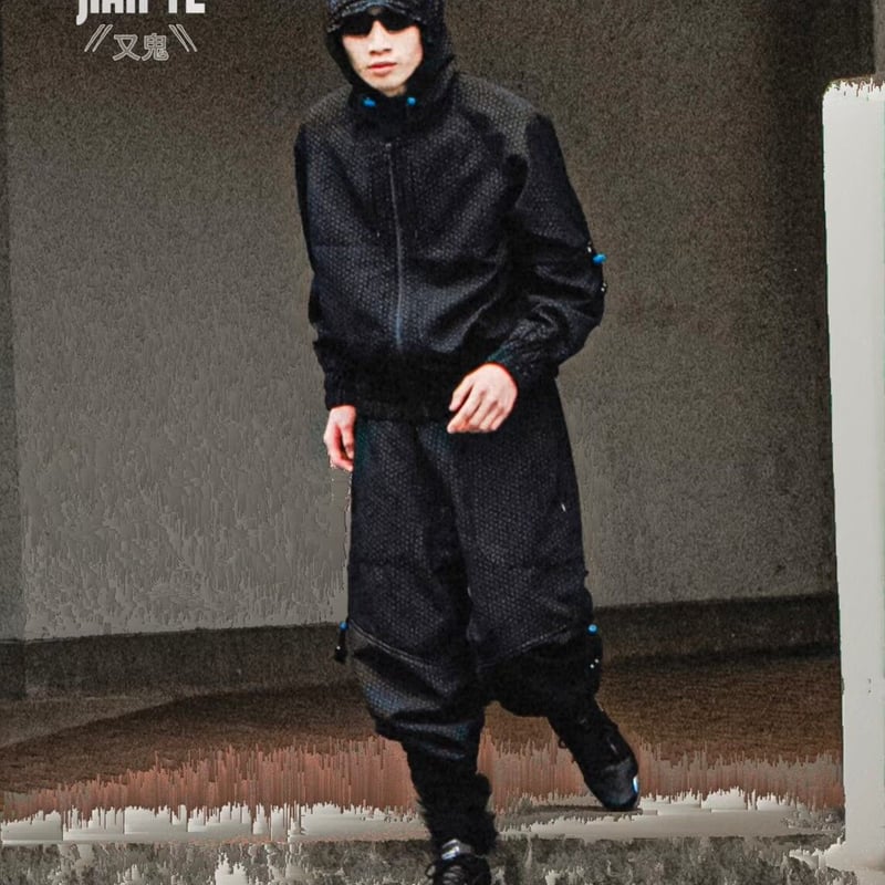 jian ye ジェンイェ / CELL PANTS - navy dot / セルパンツ |...