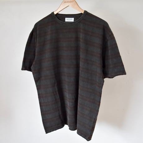 [FACCIES] VINTAGE BORDER DETACHABLE SLEEVES LS - BLACK