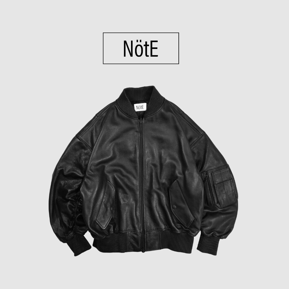 NötE NotE ノート / BALLOON BOMBER JACKET / バルーンボンバ...