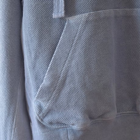 [JIAN YE] ORBIT MASK HOOD - DYED AQUA