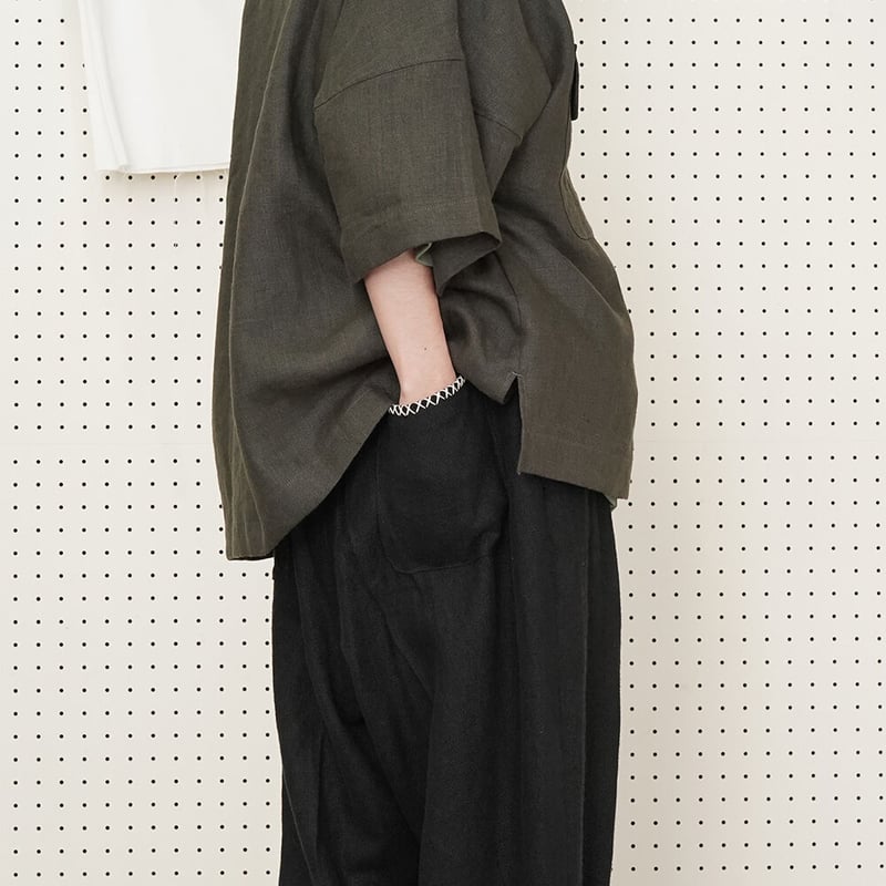 refomed リフォメッド / DONGOROSU WIDE PANTS - black /...