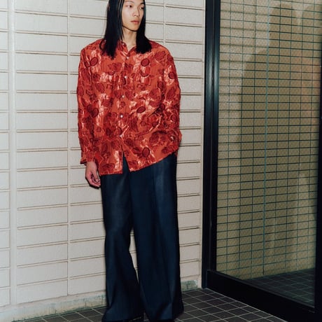 [NEZU YOHINTEN] MIDDLE AGE SHIRTS - ORANGE