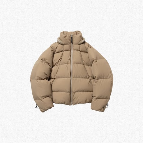 [ROTOL] CURVY DOWN JACKET - SAND