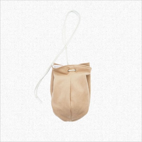[refomed] SUEDE TULIP HAT - BEIGE