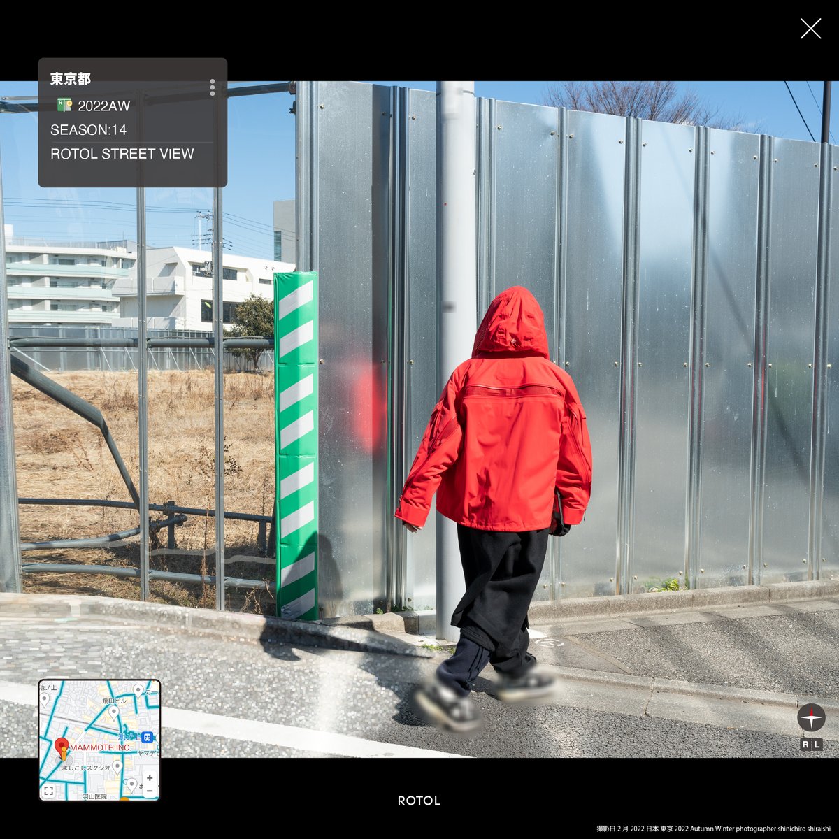 rotol ロトル / SHELL PARKA mark:2.1 - red / シェルパーカ...