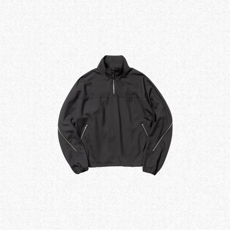 ROTOL] HALF ZIP PULLOVER - CHARCOAL | VALORE o