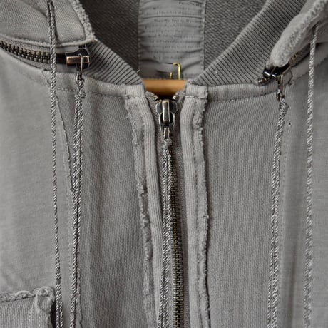 [FACCIES] DETACHABLE HOOD AND SLEEVES WESTERN PK - GRAY