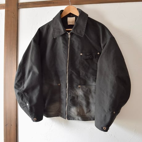 [refomed] NEXT MAN MOLESKIN JACKET - BLACK