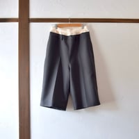 [refomed] REVERSIBLE TRUNKS PANTS - OFF×CHARCOAL