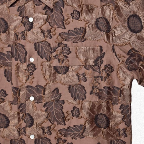 [NEZU YOHINTEN] MIDDLE AGE SHIRTS - BROWN