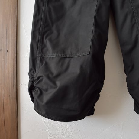 [refomed] FRESH MAN DOUBLE KNEE PANTS - BLACK
