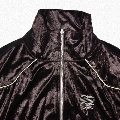 [FACCIES] CRASH VELOUR TRACK JK - W.BROWN