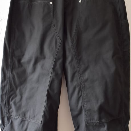 [refomed] FRESH MAN DOUBLE KNEE PANTS - BLACK