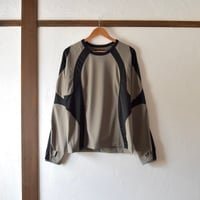 ROTOL] SNAP BUTTON NYLON SHIRT - BLACK | VALOR