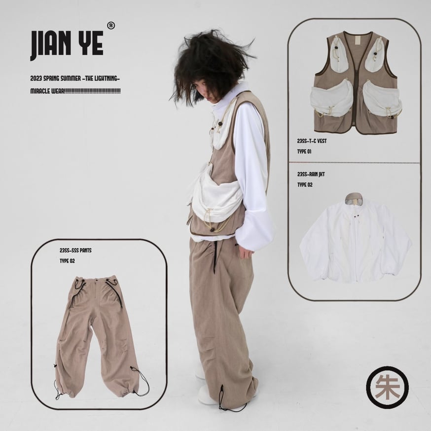 jian ye 2023SS LOOK | VALORE online | ROTOL ref