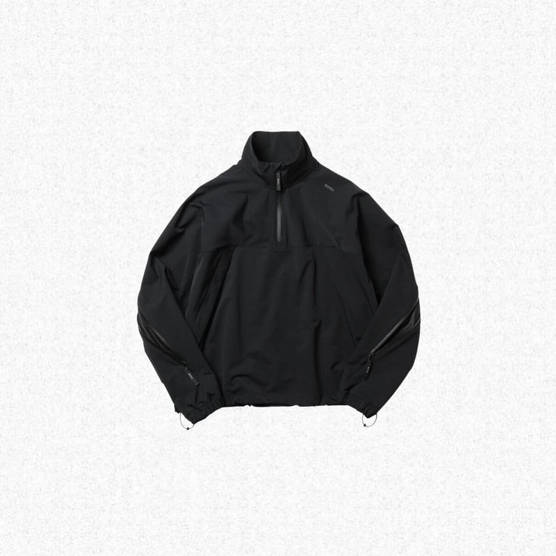 ROTOL / HALF ZIP TECH BLOUSON BLACK