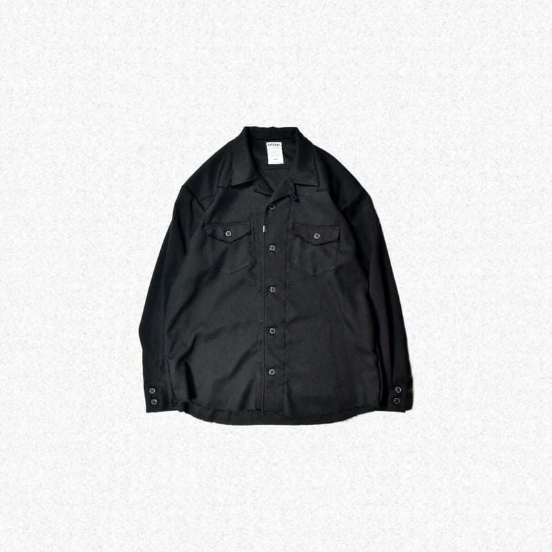 faccies ファッチーズ / WOOLLY WESTERN TWILL SHIRT - b...