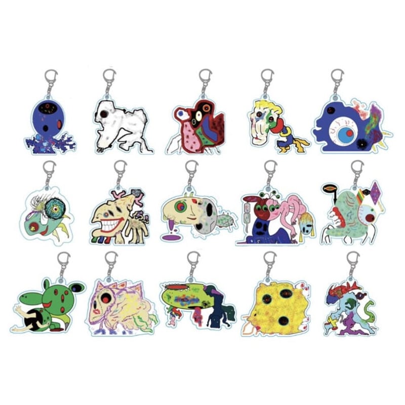 コンタミ 第3弾】トレーディングアクリルキーホルダー（ランダム全15種