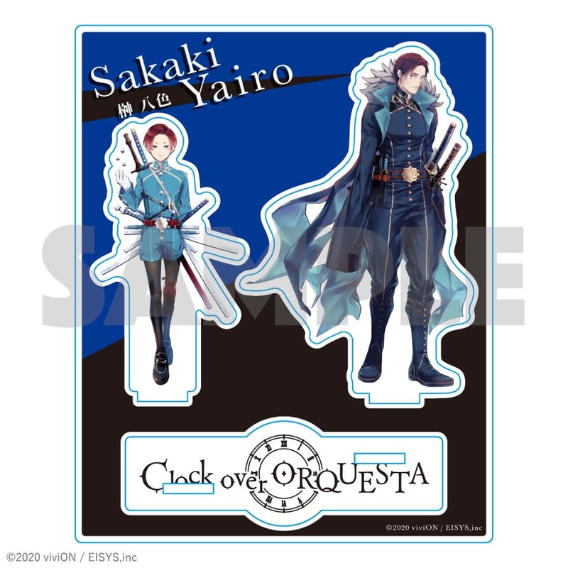 Clock over ORQUESTA×VV】アクリルスタンド（全12種） | VILLAG