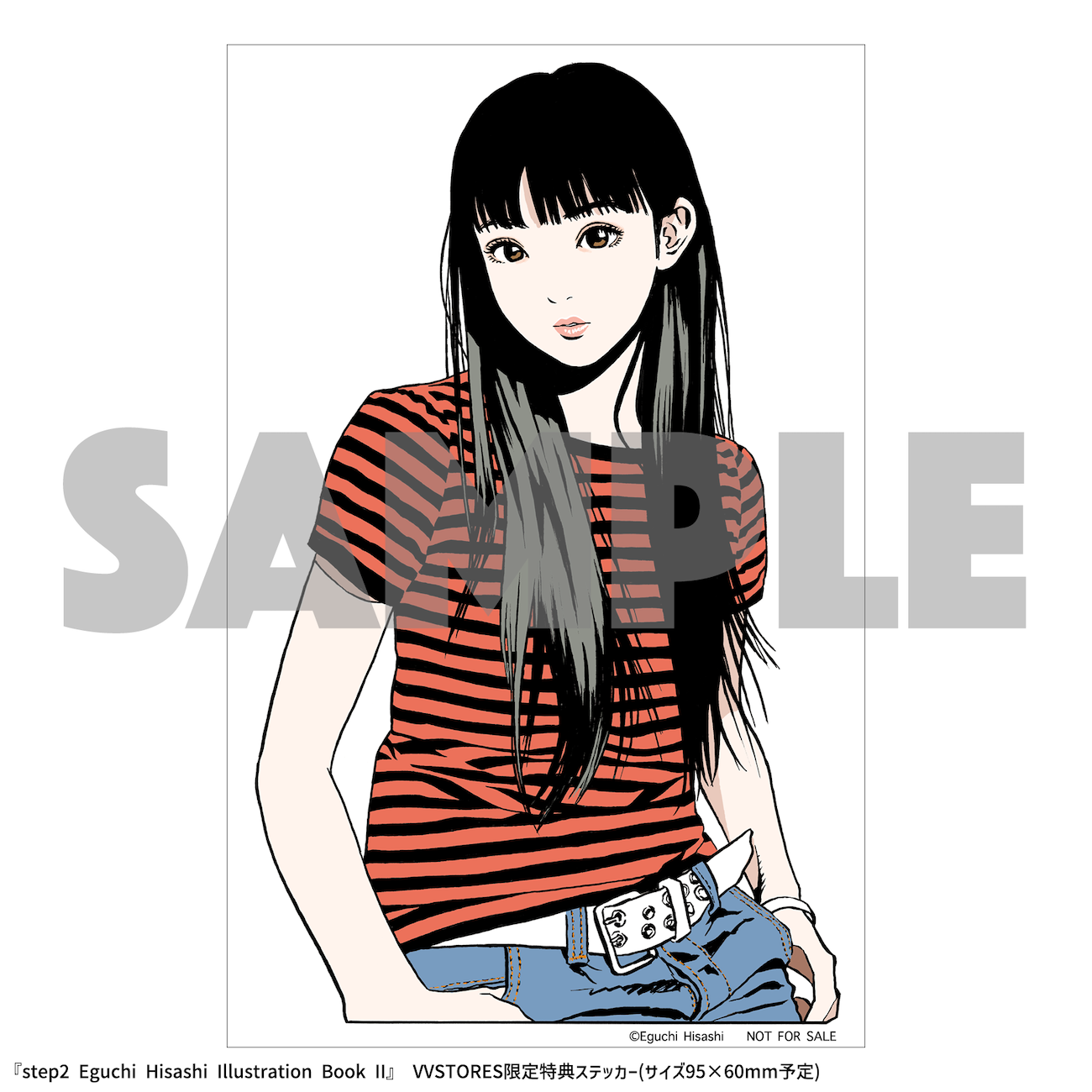 江口寿史　イラスト集　HISASHI EGUCHI illustrations original