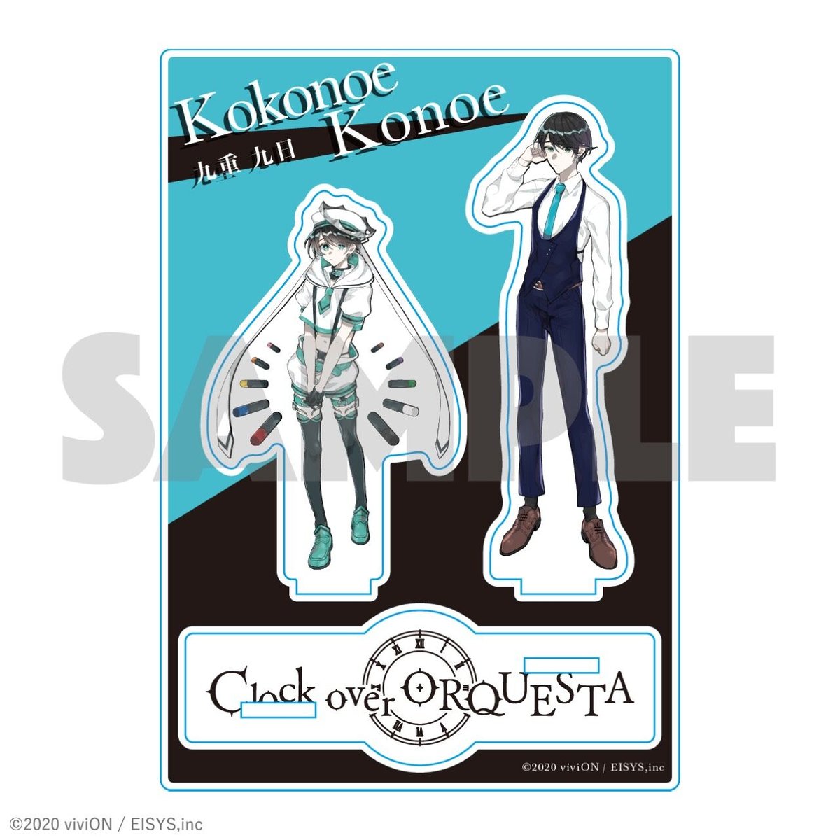 Clock over ORQUESTA×VV】アクリルスタンド（全12種） | VILLAG