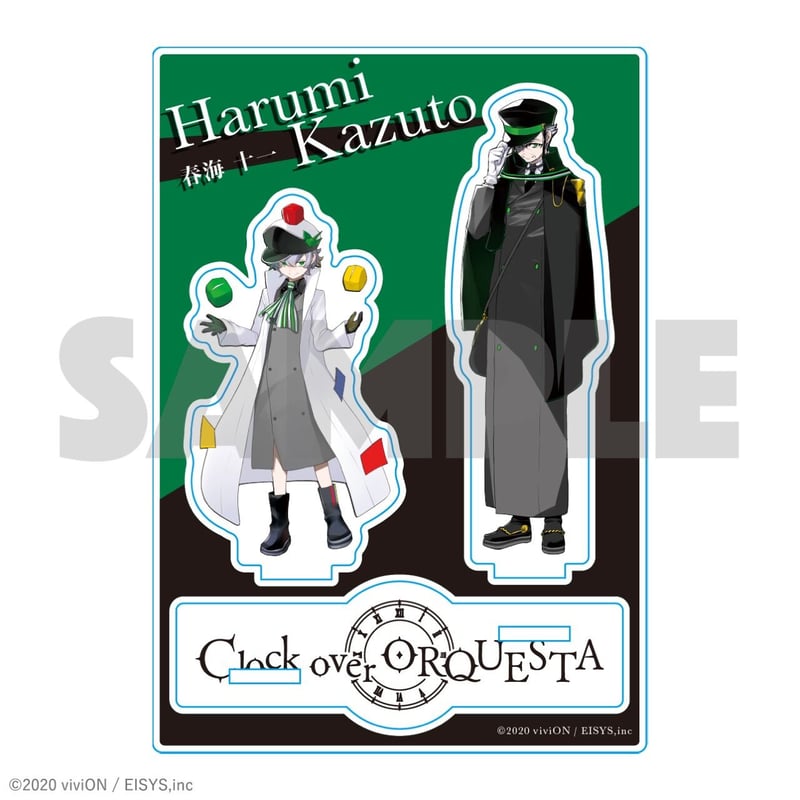 Clock over ORQUESTA×VV】アクリルスタンド（全12種） | VILLAG