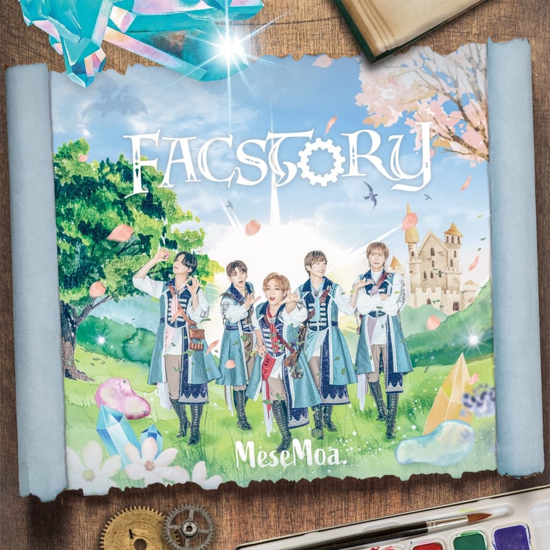 ♦︎ MeseMoa  / Secret Aタイプ (KISS ver.) MeseMoa.1stアルバム「Secret」ジャケット公開 | MeseMoa