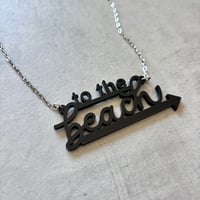 To the beach necklace