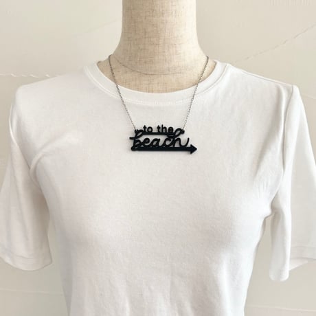 To the beach necklace
