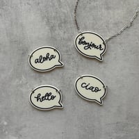HELLO Series Necklace