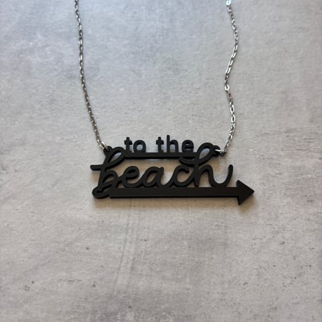 To the beach necklace