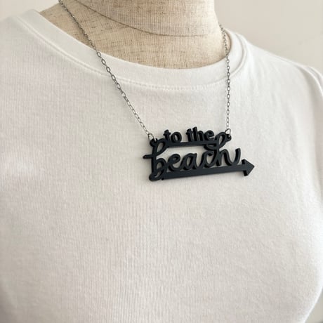 To the beach necklace