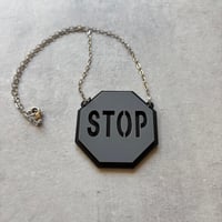 Message Necklace　　　　　　　STOP