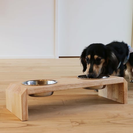 ペットテーブル（中）｜犬　猫　食器台