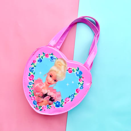 Barbie Heart Shaped Vinyl Handbag
