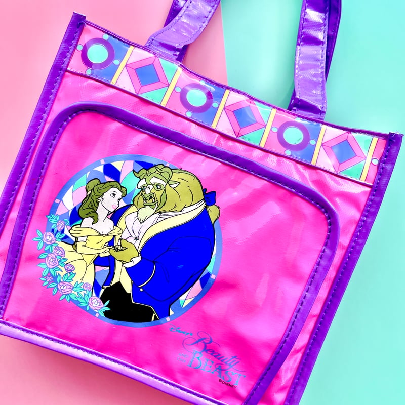 90's Beauty and The Beast Tote Bag | mama finds