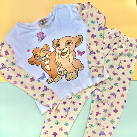 [120cm] 90's The Lion King Sleepwear Set