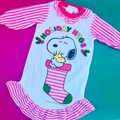 [95cm] Snoopy Christmas Holiday Nightgown
