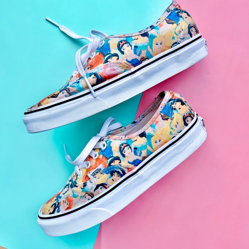 23cm] Vans Disney Princess Sneakers for Women