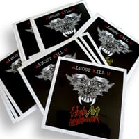 AKU(ALMOST KILL U) SKULL STICKER