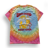 CRUNK DEVIL × A&A GHOST RIDER S/S tee (TIE DYE)