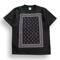 B−BANDANA S/S tee (BLACK)
