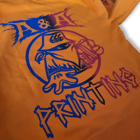 PRINT BANDIT PULLOVER HOODIE